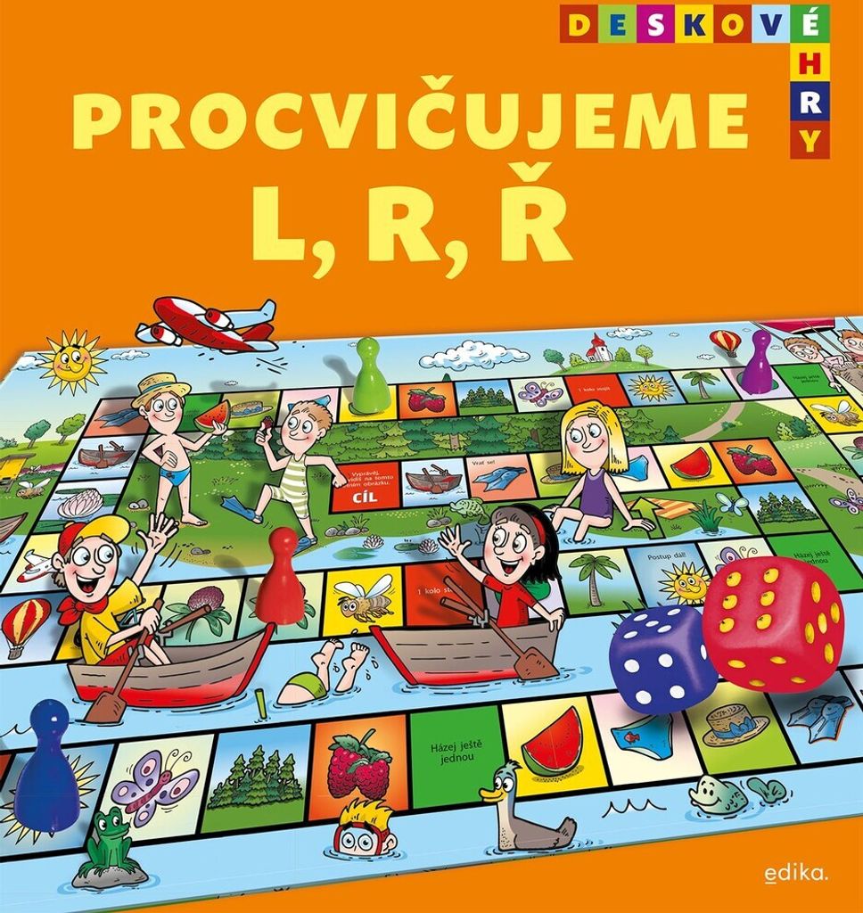 Procvičujeme L, R, Ř : deskové hry | Ivana Novotná