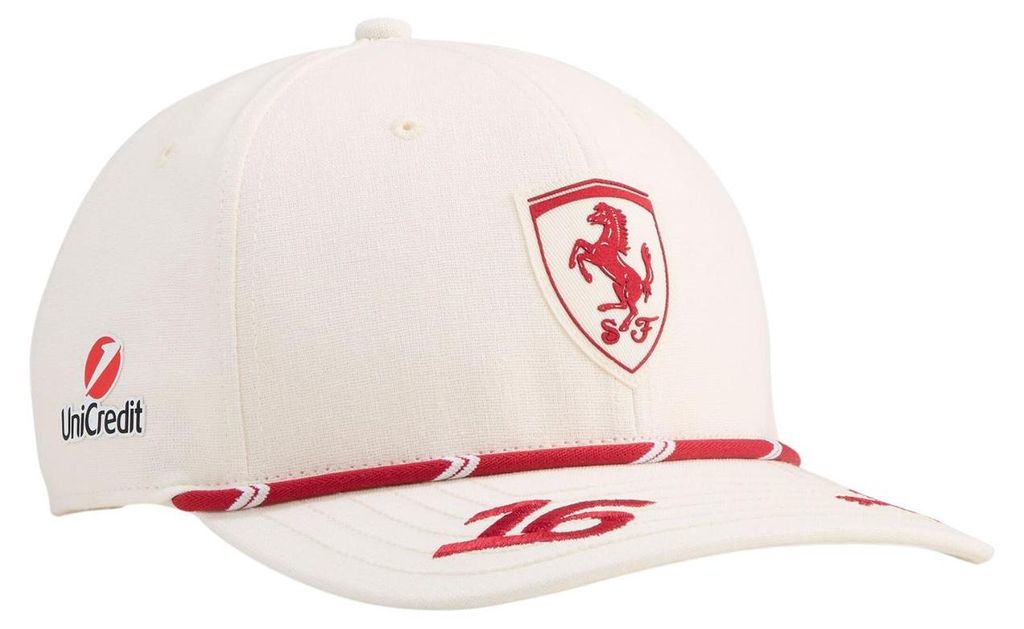 Scuderia Ferrari Monaco Team Cap Charles Leclerc Puma 2026, Produktbild 