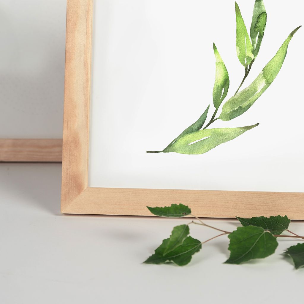 FRAMAI® Bilderrahmen, 40x60 cm, Eiche, Natur Holz Rahmen, Produktbild 3