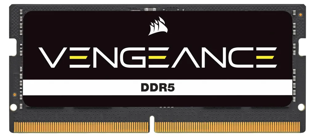 Barrette RAM Corsair 16Go DDR5 4800MHz CMSX16GX5M1A4800C40 Haute Vitesse