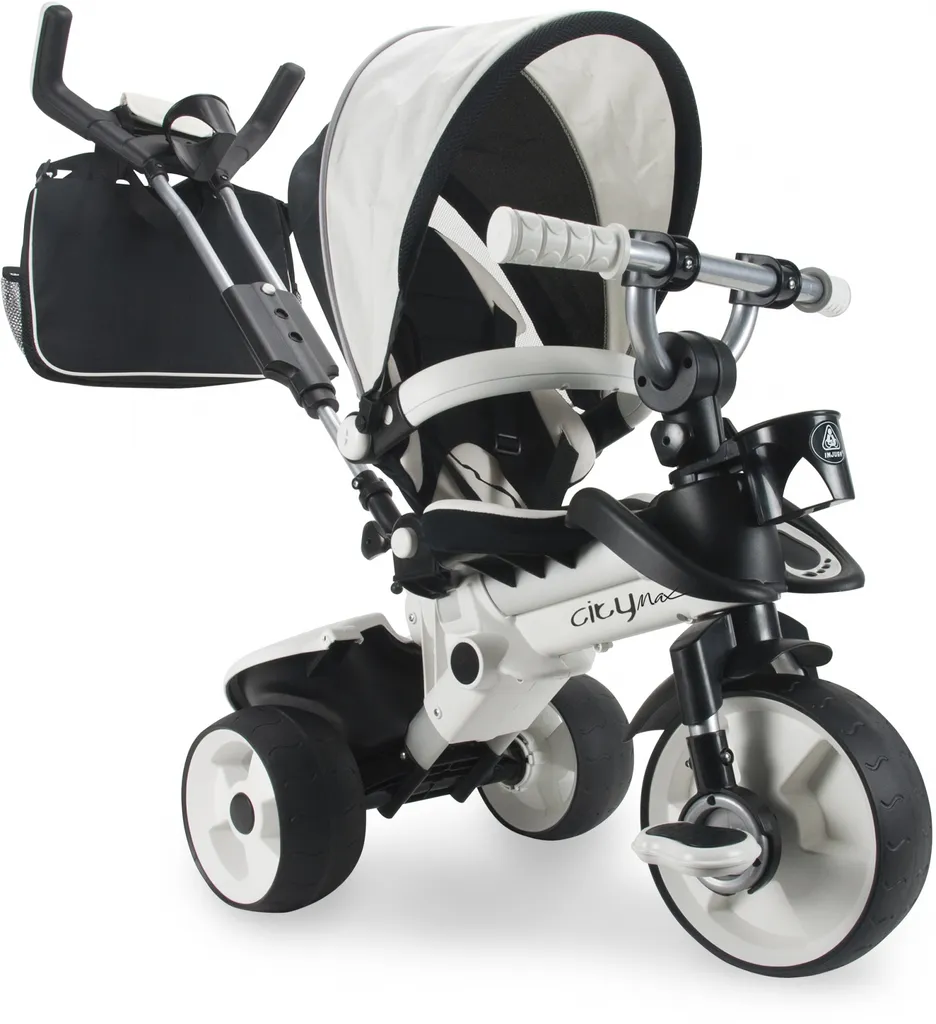Moto Injusa 327 de Fabrication Espagnole Design Bicolore Noir Blanc