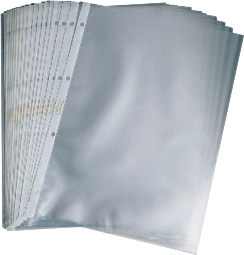 HETZEL Prospekthülle Economic A6 PP genarbt 0,075 mm