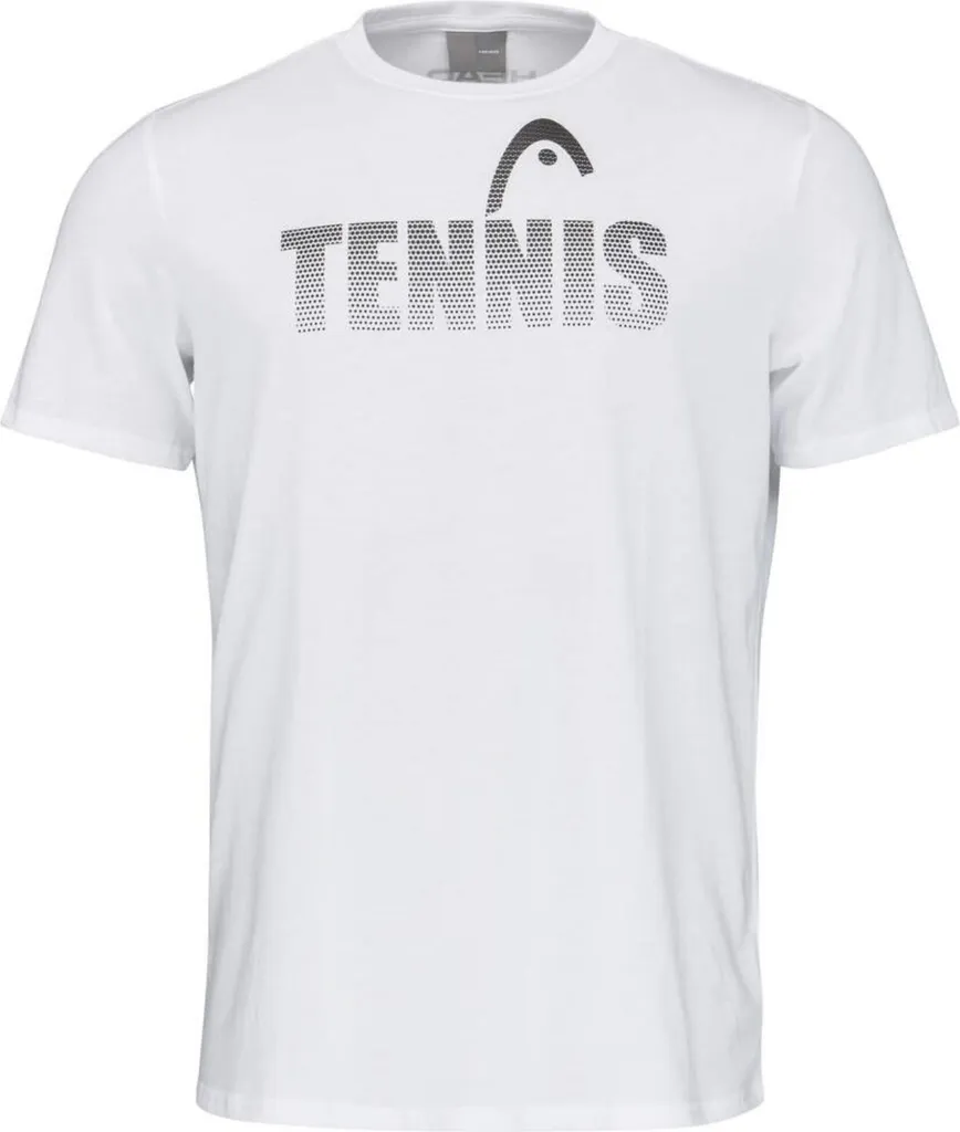 T-shirt pour Club de Tennis Head Colin - Tenue d'Entraînement Blanche
