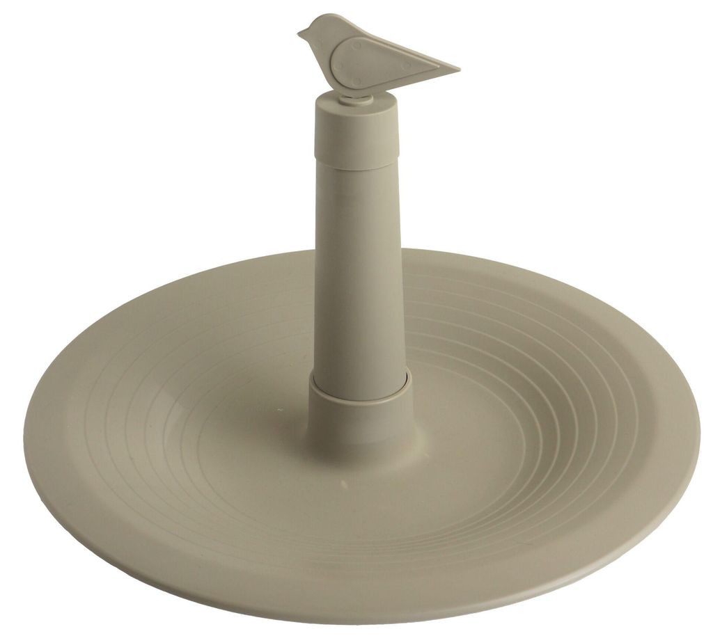 PLASTIA s.r.o. Mangeoire pour oiseaux FINCH, gris-beige Image du produit 