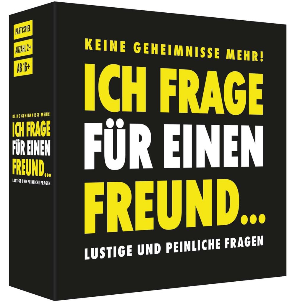 Pegasus Ich frage für einen Freund, Partyspiel Produktbild 