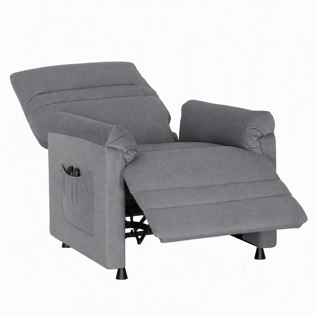HOMCOM relaxfauteuil, tv-stoel met ligfunctie, Productafbeelding 