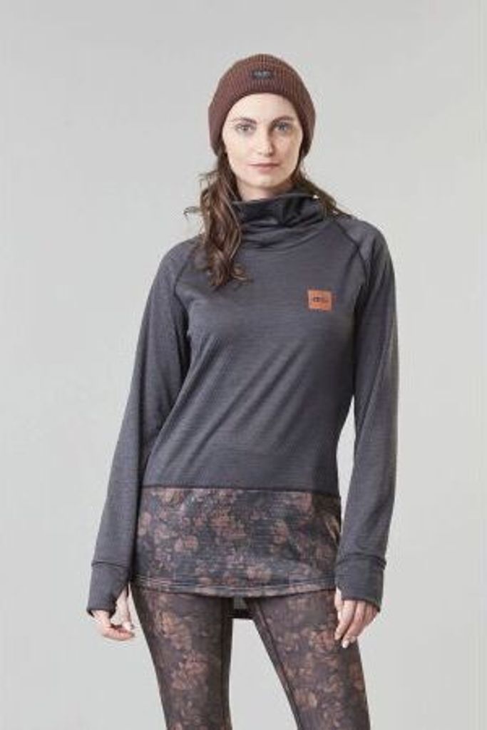 SWEATSHIRT PICTURE Blossom Grid WMS - schwarz - S