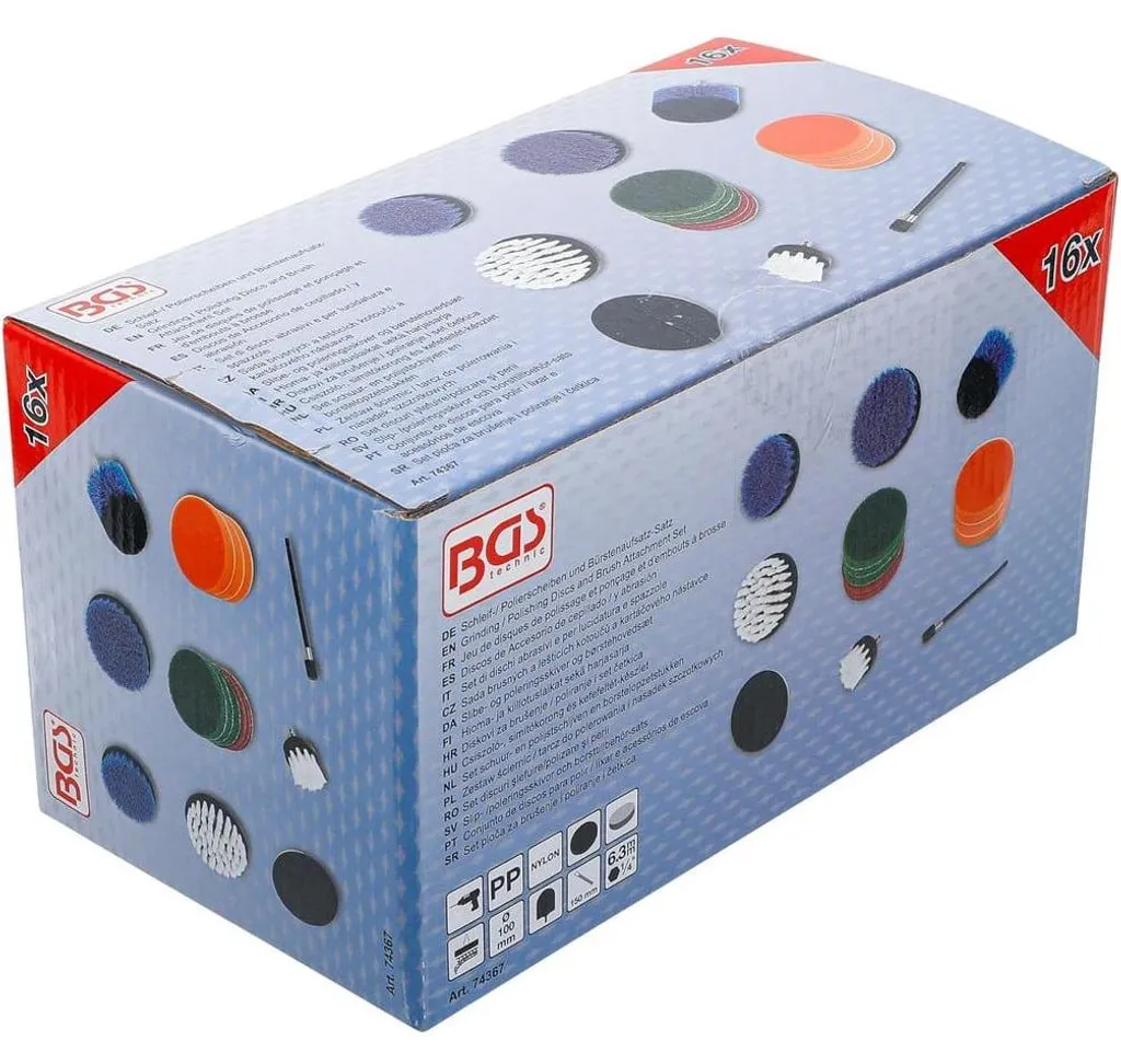 Set de Polissage 16 Accessoires pour Perceuse - Embouts de Finition - 7