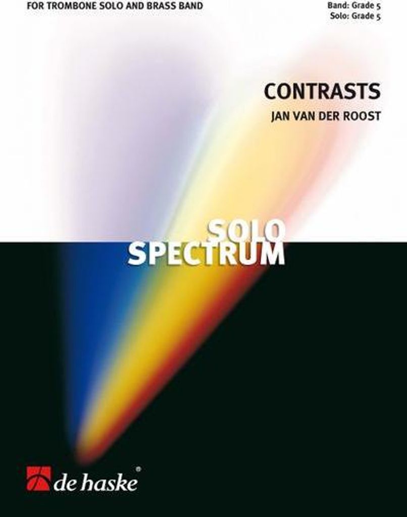 Jan Van der Roost ContrastsTrombone and Brass Band