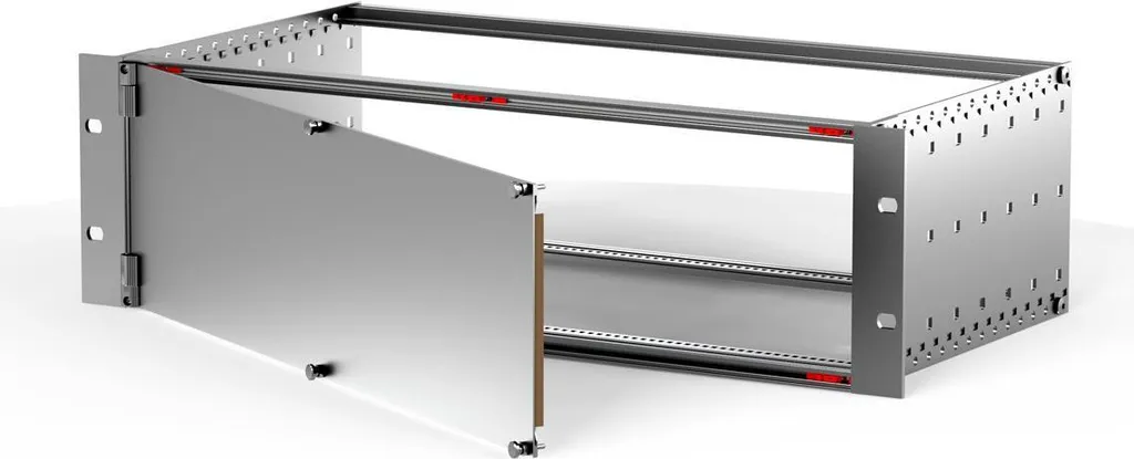 Panneau de fermeture pivotant 6U 84HP Schroff 20848617 blindé