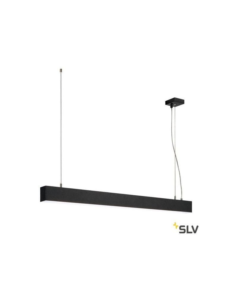 SLV 1001403 GLENOS Pendelleuchte mattschwarz 1m 52W 4000K Produktbild 