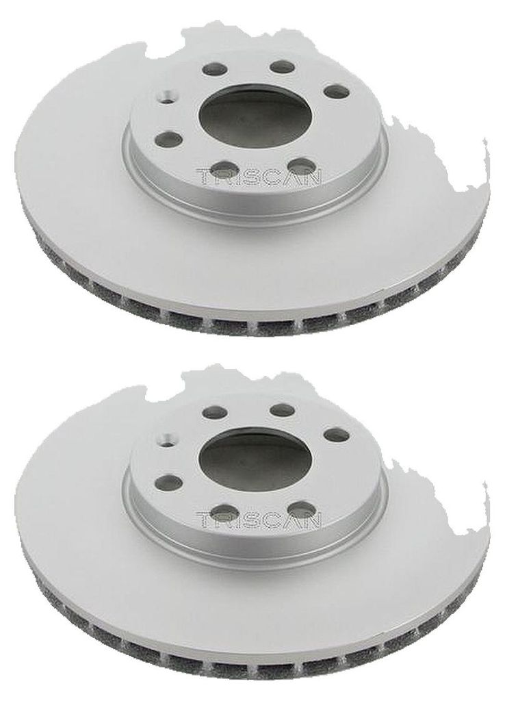 2 Bremsscheiben belüftet Ø 256 mm TRISCAN passend für u.a. OPEL ASTRA