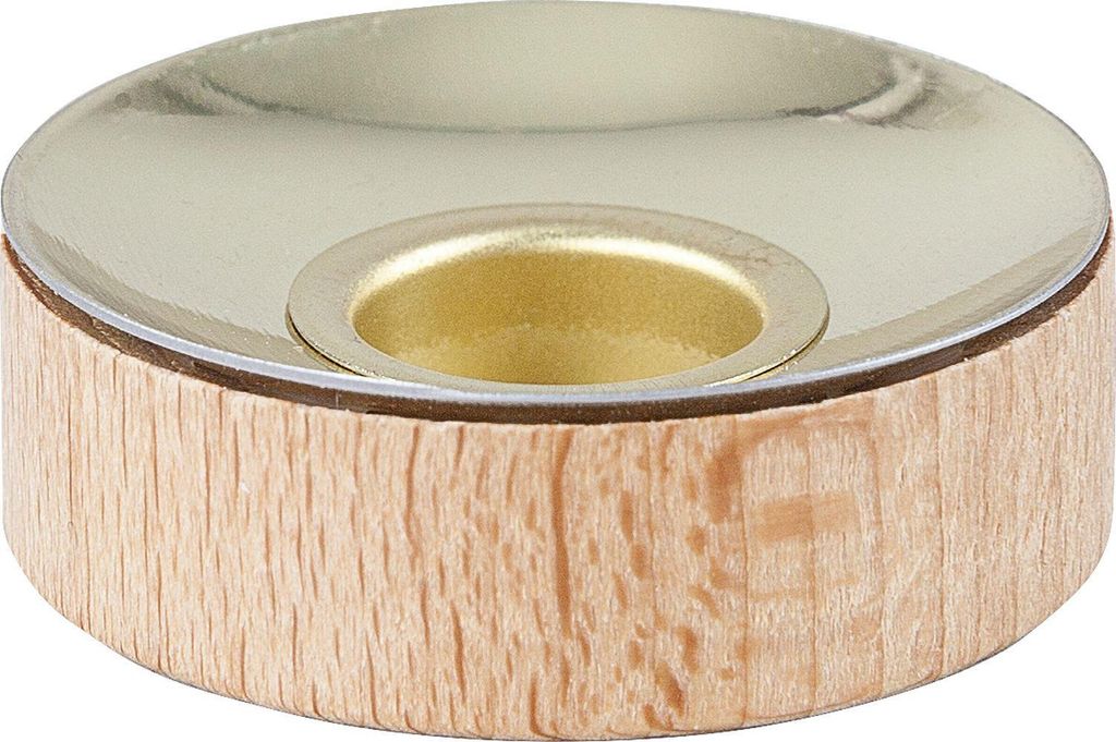 Zubehör Adapter aus Holz zum Umbau von Teelichte auf Kerzen Ø3,9cm NEU