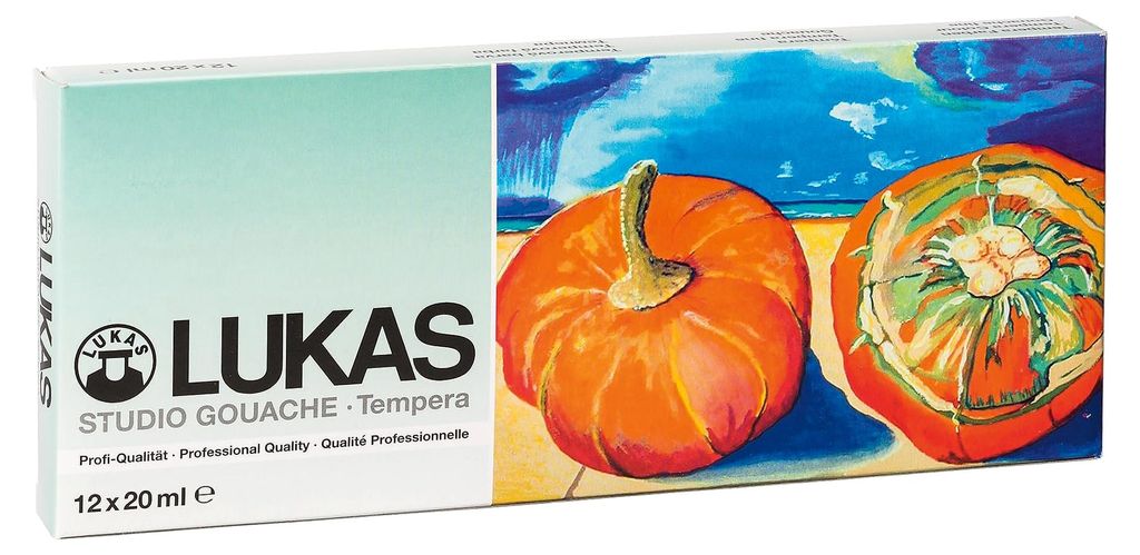Nerchau Temperafarben Sortiment 12Farben Produktbild 