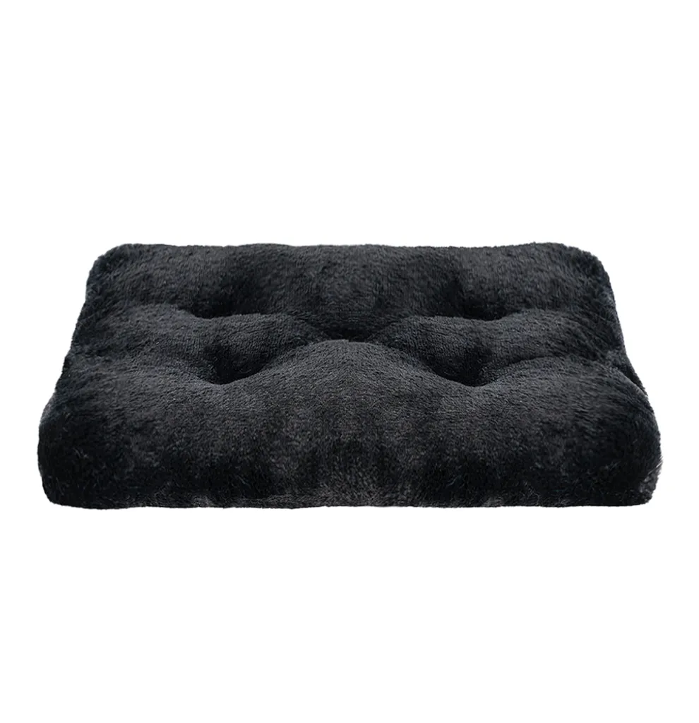 Letto Shaggy L Nero 65x45 | Il Paradiso dei Sogni per il tuo Pet