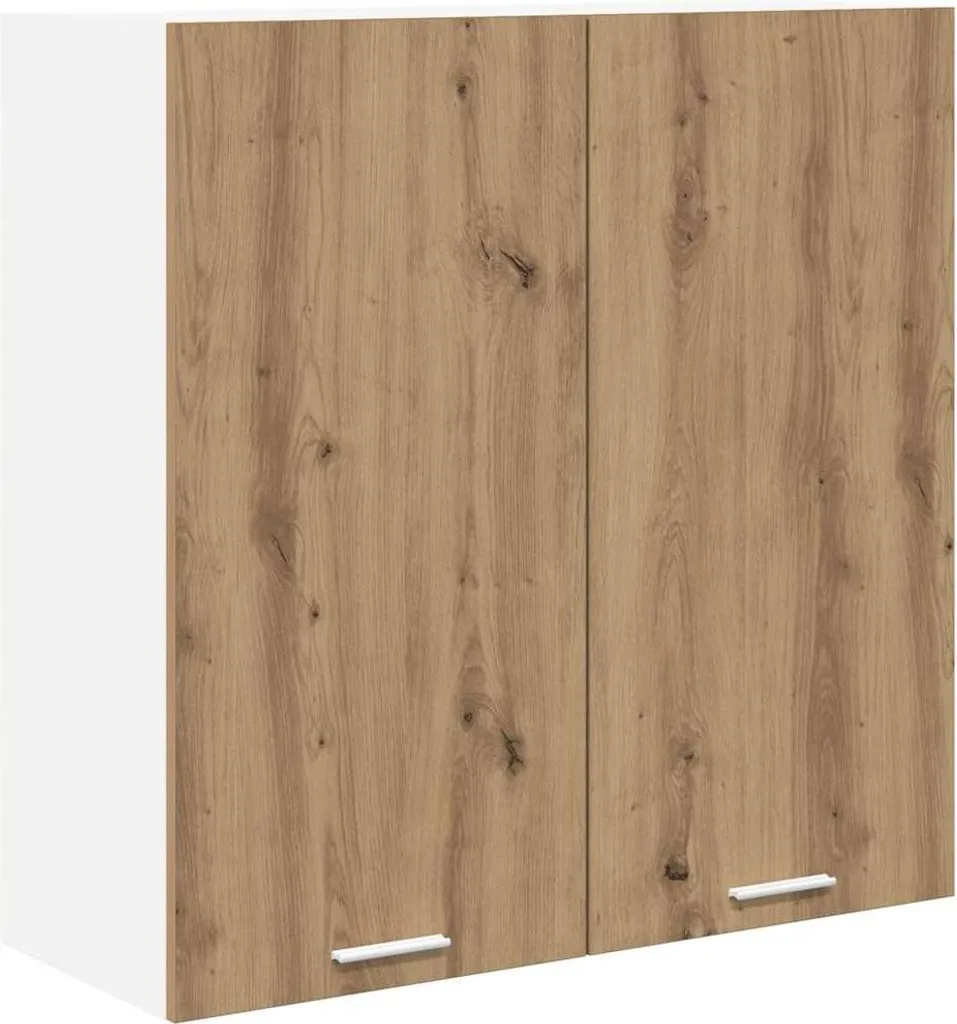 Armadietto Pensile Rovere Artisan 80 cm | Robusto Materiale Ligneo