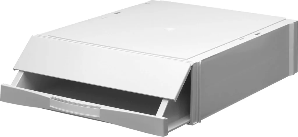Organiseur de bureau à tiroirs empilables 38,4x29,7x9cm gris - 6 pcs