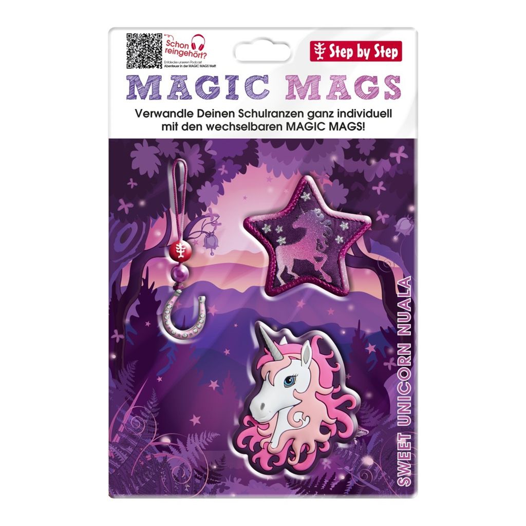 Step by Step accessori per lo zaino Magic Mags Set (3 Immagine del prodotto 