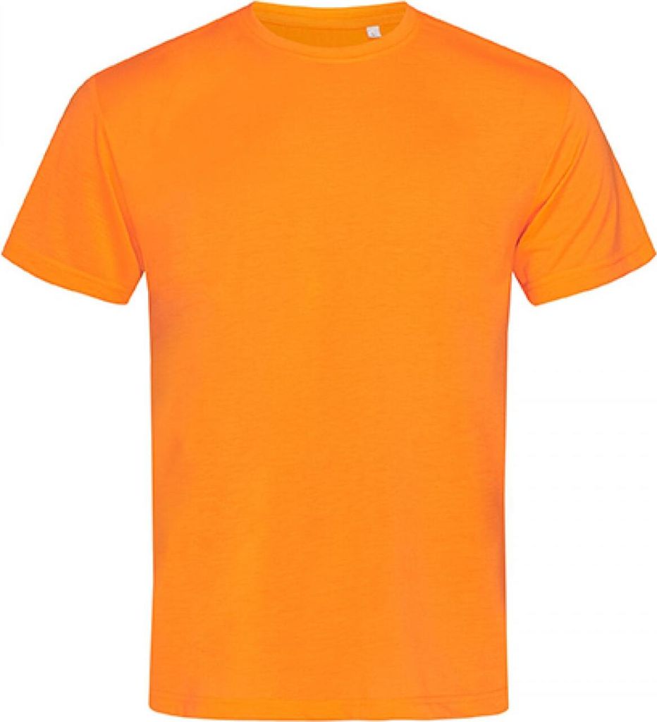 Stedman - Active Baumwolle Touch Crew Neck - Cyber Orange - XXL