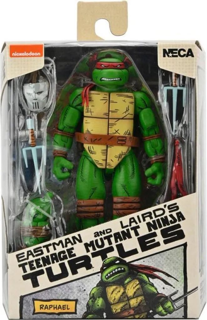 Figurine de Collection Raphaël TMNT 18 cm Style Mirage Comics Retro - 7