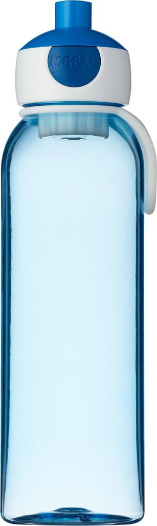 Wasserflasche Pop-up Campus 500 ml - blau Produktbild 
