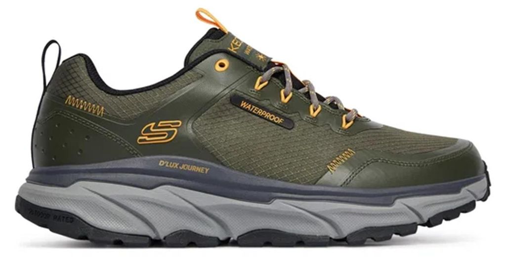 Skechers Relaxed Fit D’Lux Journey Slate Peak Wanderschuhe Herren – Wasserdicht 46 EU