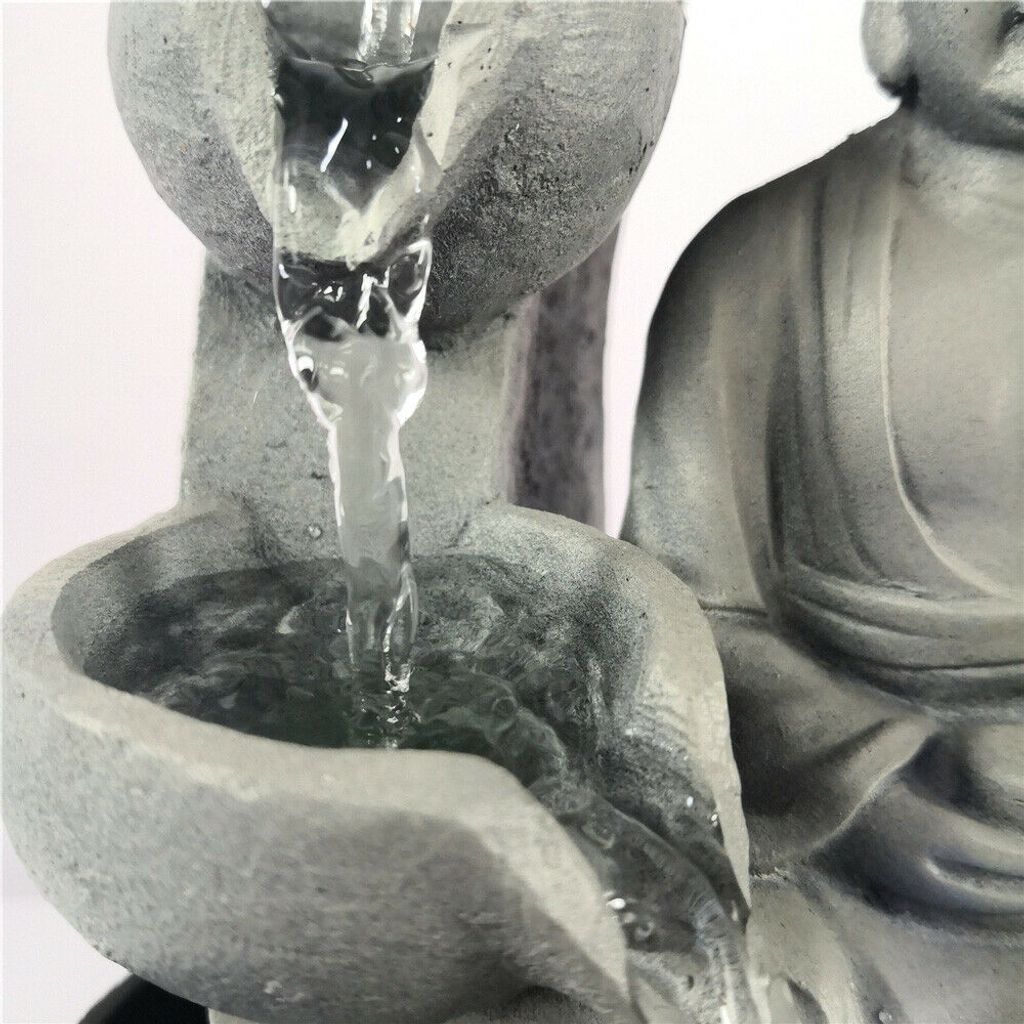 Vnitřní fontána Buddha s čerpadlem a LED osvětlením LED Obrázek produktu 8