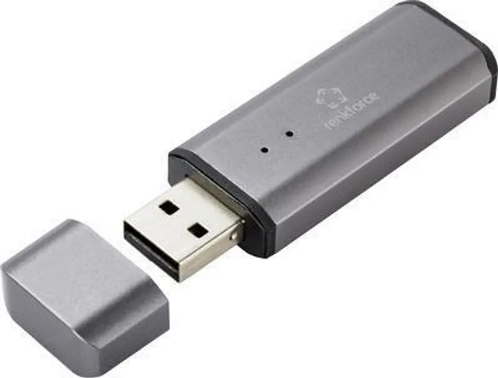 Amplificatore Cuffie Renkforce RF-UHA-300 Grigio - DAC USB 24-bit/96kHz