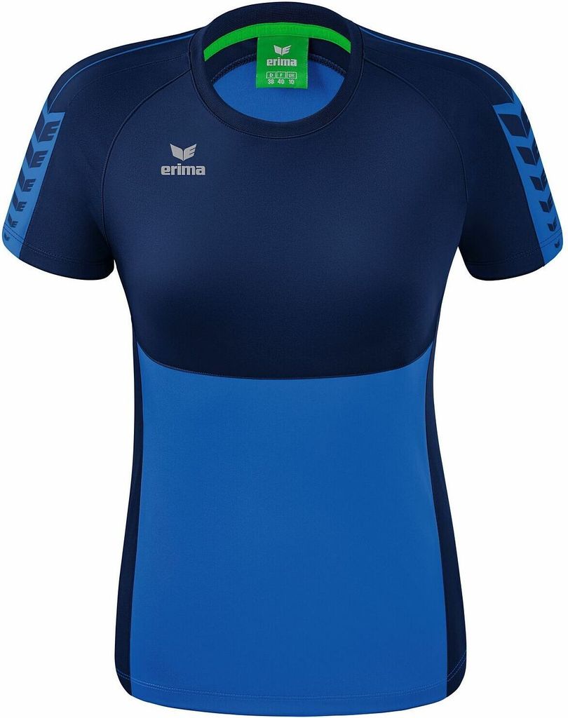 Erima Six Wings T-Shirt Damen - New Royal / New Navy