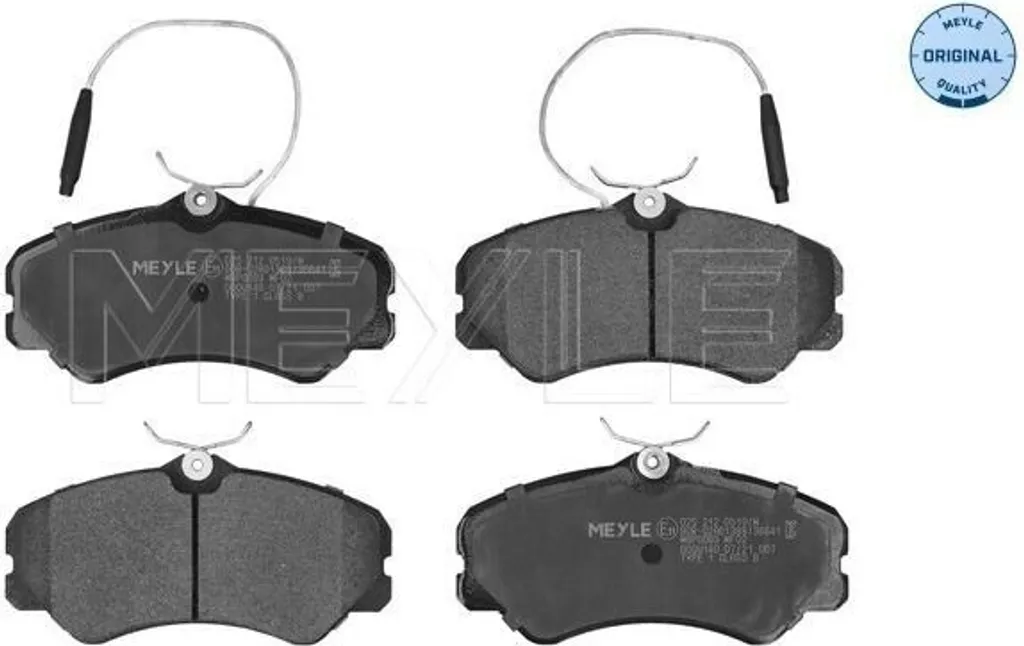 Plaquettes de frein de rechange pour utilitaire Ducato