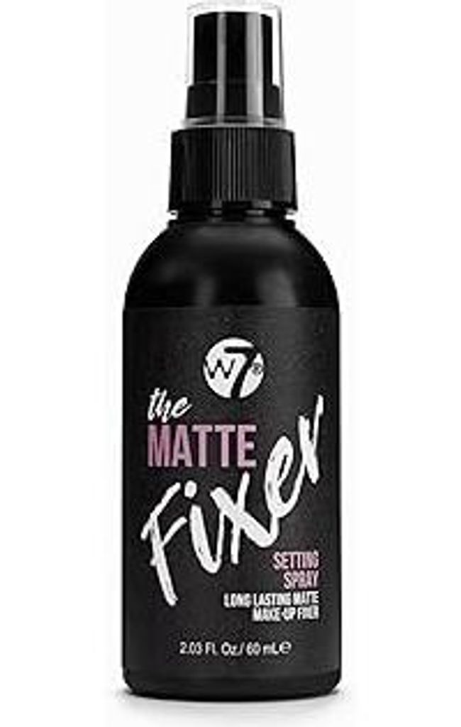 W7 The Fixer Makeup Setting Spray - Mattes Finish - langanhaltende, ultrafeine Formel - Cruelty Free und vegan