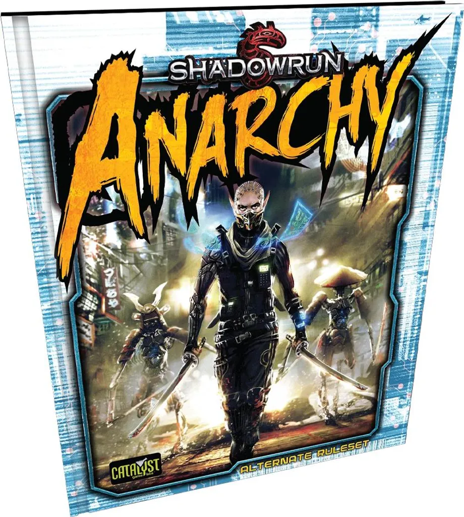 Jeu de Rôle Shadowrun Anarchy Livre de Base Narratif Version Française