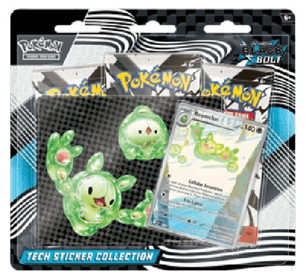 Pokemon - TCG Scarlet And Violet Black Bolt Tech Sticker Image du produit 