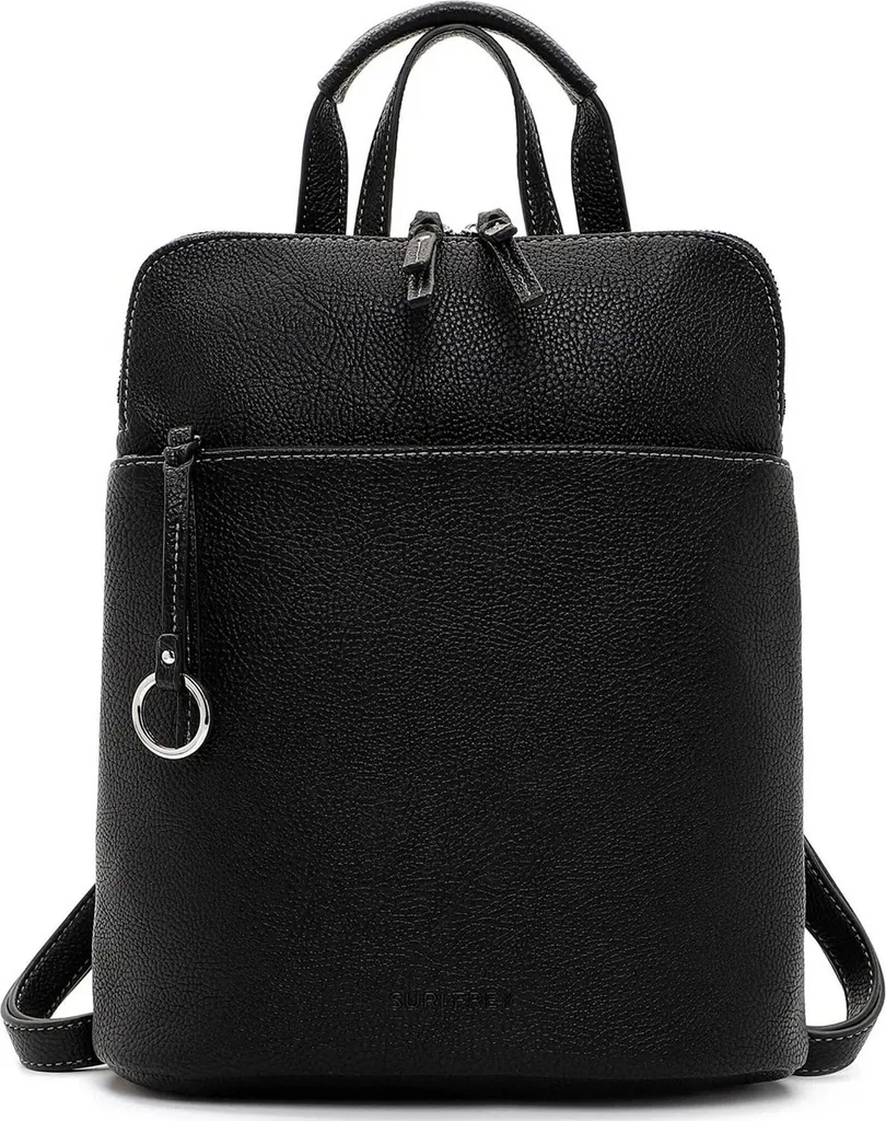 Sac à dos femme noir SURI FREY Debby : l'accessoire mode polyvalent 30cm