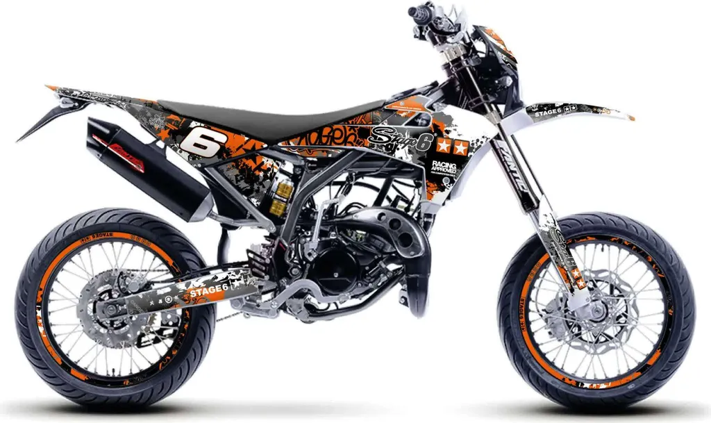 Kit déco Stage6 pour Fantic XM 50 : rénovez vos carénages abîmés