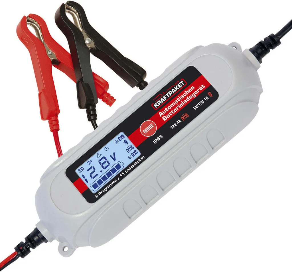 Dino KRAFTPAKET 4A: Il Caricabatteria Universale 6V/12V Definitivo