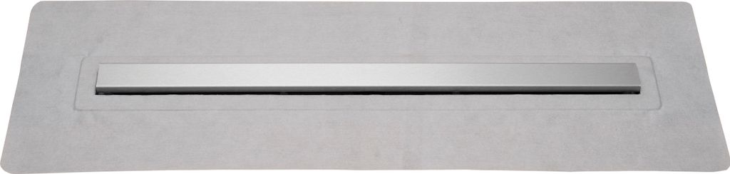 Duschrinne mit Edelstahlabdeckung, Länge 0,80m