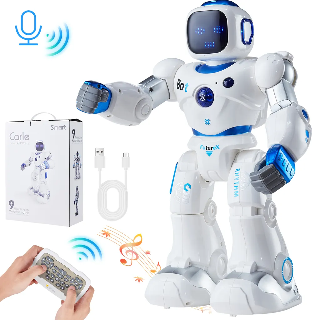 Robot de Jeu VEVOR : Fini l'Ennui avec ce Jouet Programmable Interactif RC