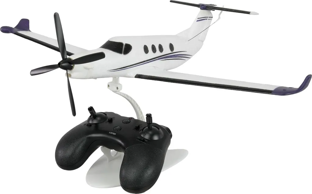 Avion RC 6 voies Amewi AM-12 Ready-to-Fly avec Mode 3D acrobatique - 3