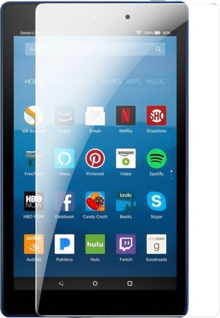 INF 2 Stück Gehärtetes Glas Displayschutzfolie für Fire HD 10/10 Plus (10,1") 2021