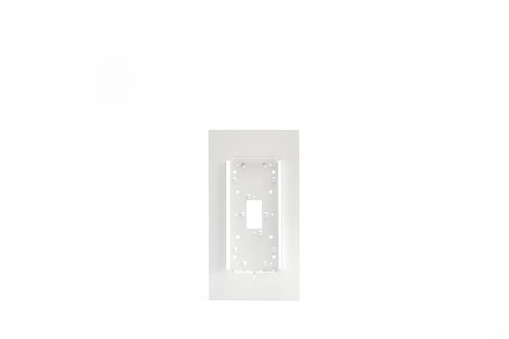 Cache de rénovation Siedle HT/NB 800-0 W pour masquer les trous muraux