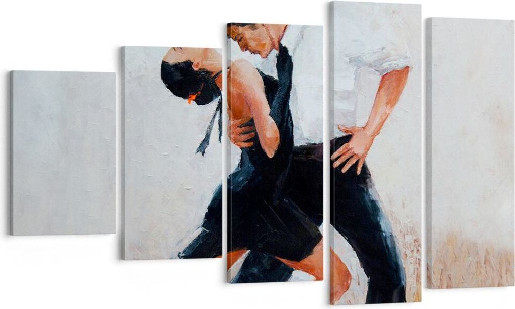 Bild auf Leinwand - Leinwandbild - tanzen sie - 100x60cm - Produktbild 