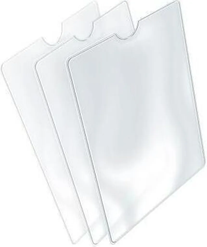 HERMA Porta tessere 5018 85x125mm PP tr 25 pz./confezione.