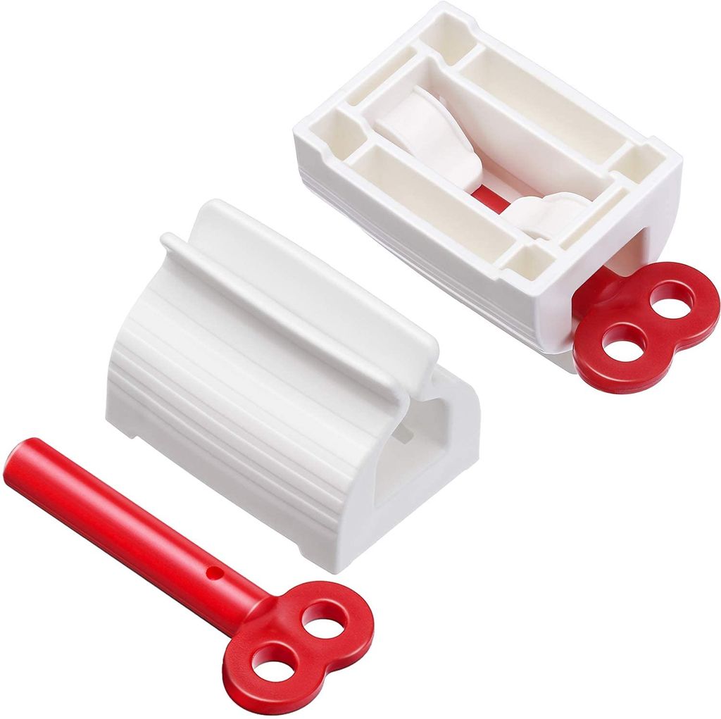 Rolling Tube Zahnpasta-Ausdrücker Zahnpasta-Sitzhalter Spender-Werkzeug drehen 