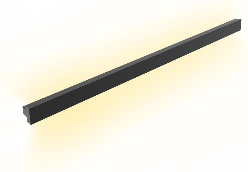 Lamina Relingsystem 60cm Wandmontage dimmbare Farbwechsel LED-Beleuchtung USB-C 600mm