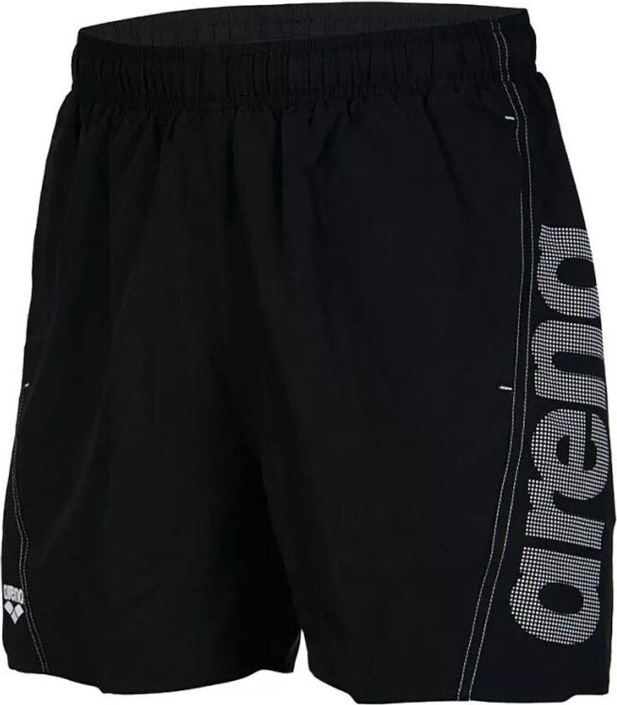 ARENA Logo Boxer Badeshorts Herren schwarz XL