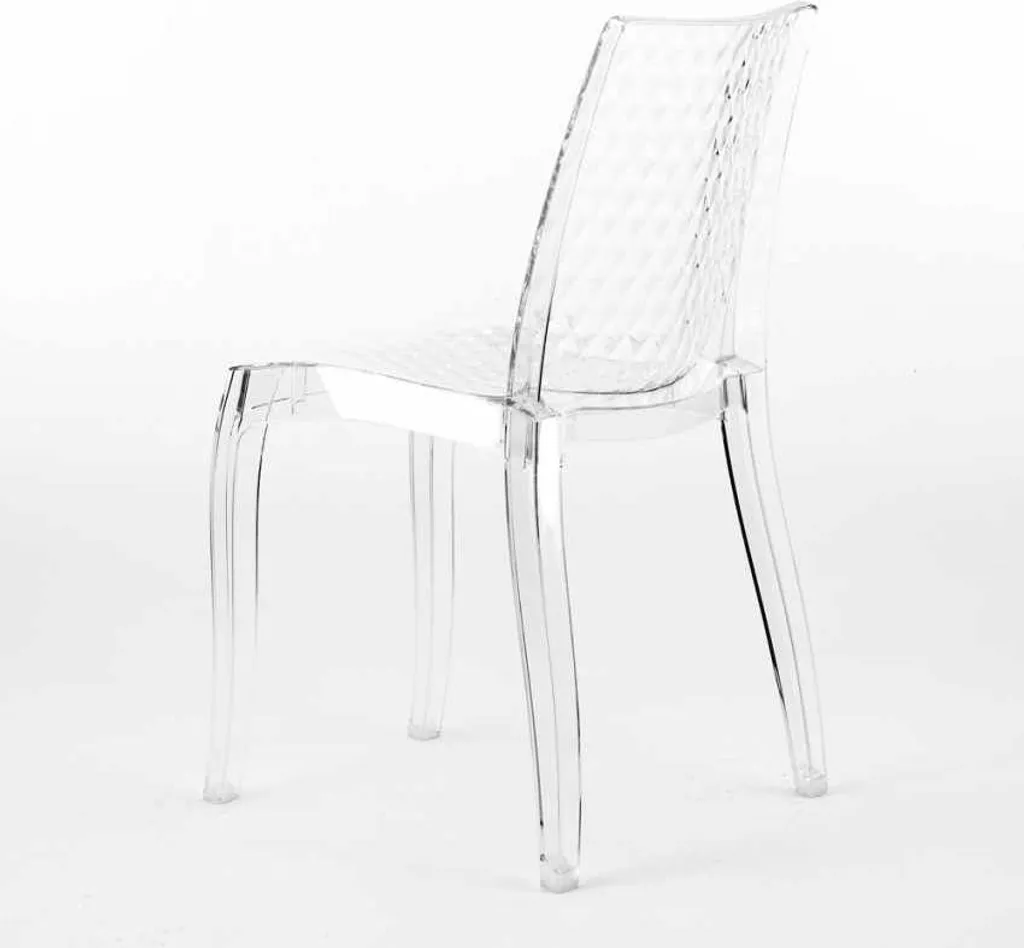Chaise transparente en polycarbonate Hypnotic Grand Soleil design - 3