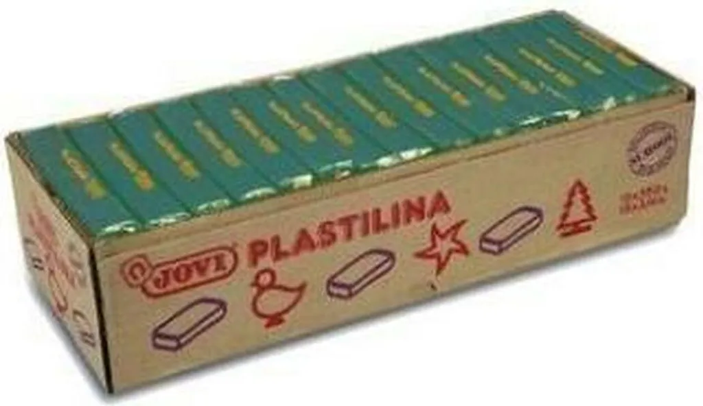 Set de pâte à modeler végétale Jovi School 15 bâtons pour loisirs créatifs