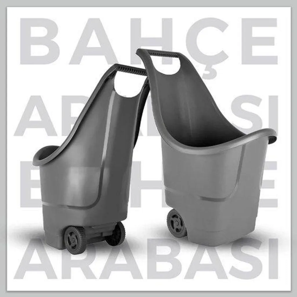 Chariot de jardin 50 l anthracite - Ne portez plus vos déchets de jardin