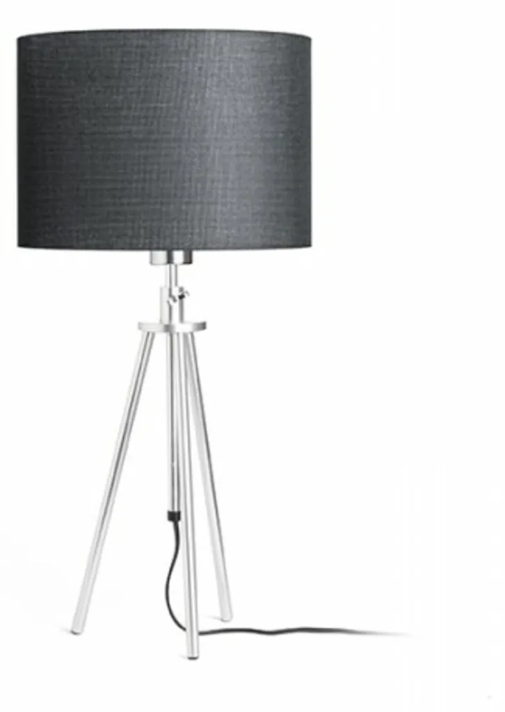Lampe LED 15W GARDETTE en aluminium noir mat 230V culot E27